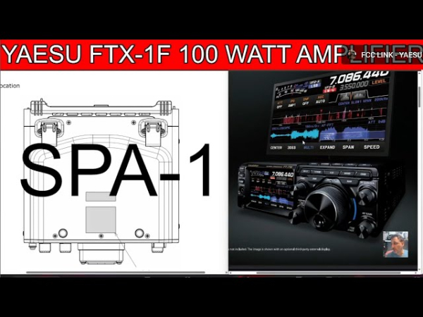 Yaesu SPA-1 100W Endstufe für FTX-1